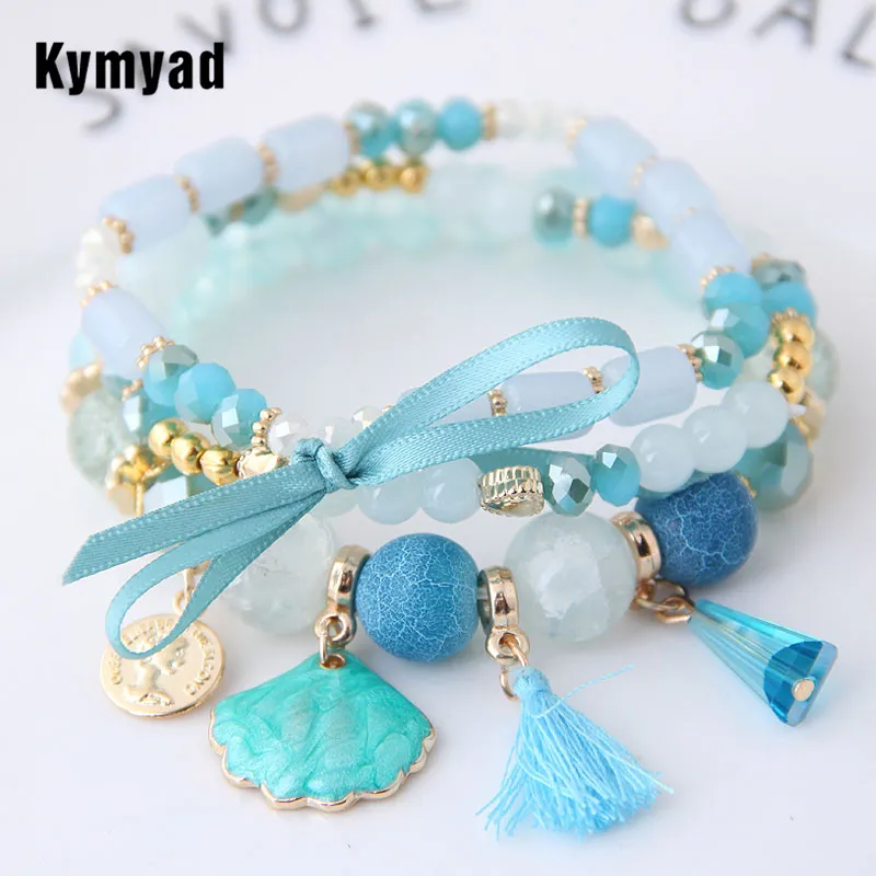 Kymyad Bohemia Bracelets & Bangles for Women Jewelry Crystal Beads Chain Multilayer Charm Bijoux Womens Multilayer Bracelets
Kymyad Bohemia Bracelets & Bangles for Women Jewelry Crystal Beads Chain Multilayer Charm Bijoux Womens Multilayer Bracelets