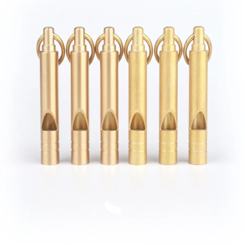 1pcs 9.5*50mm wholesale Pure Brass whistle Mini Keyring Keychain Copper whistles Outdoor Emergency Survival tool
1pcs 9.5*50mm wholesale Pure Brass whistle Mini Keyring Keychain Copper whistles Outdoor Emergency Survival tool