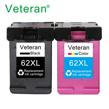 Veteran 62XL black Ink Cartridge Replacement for hp 62 XL hp62 Envy 5640 OfficeJet 200 5540 5740 5542 7640 printers 
Veteran 62XL black Ink Cartridge Replacement for hp 62 XL hp62 Envy 5640 OfficeJet 200 5540 5740 5542 7640 printers