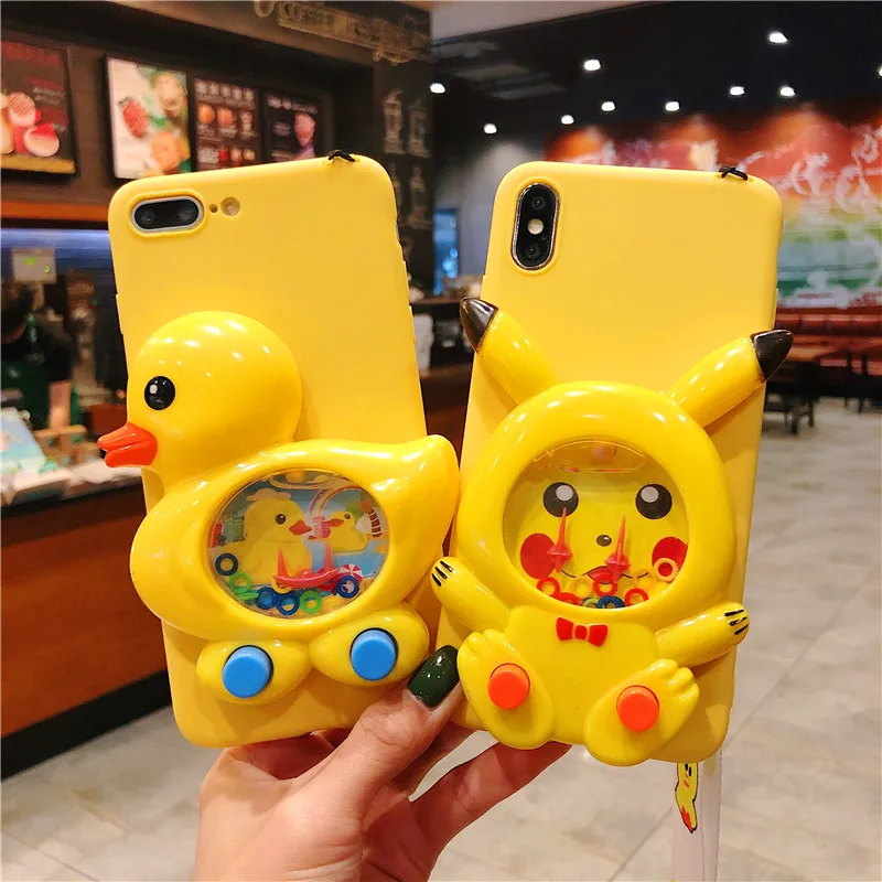 loveliness Game Machine Phone Case For iPhone 6 6S 7 8 Plus X XR XS MAX Cover yellow Retro cartoon Pikachus duck Soft TPU Case
loveliness Game Machine Phone Case For iPhone 6 6S 7 8 Plus X XR XS MAX Cover yellow Retro cartoon Pikachus duck Soft TPU Case
