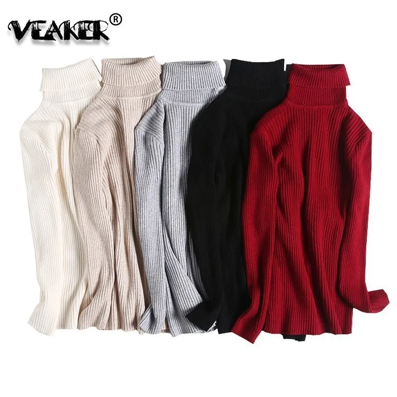 2018 Winter Women Sweaters Pullover Warm Turtleneck Cashmere Sweater Jumper Female Long Sleeve Knitted Wool Sweaters Pullovers
2018 Winter Women Sweaters Pullover Warm Turtleneck Cashmere Sweater Jumper Female Long Sleeve Knitted Wool Sweaters Pullovers