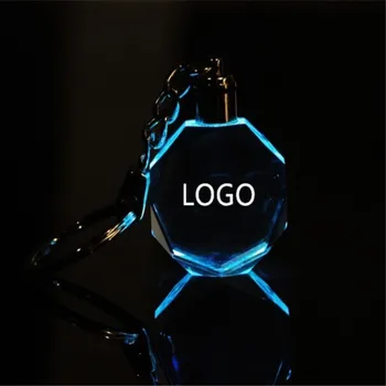 Customized Fashion Laser Engraving LOGO Crystal Keychains Octagonal Shaped LED Key Chain for Wedding Xmas Birthday Gifts
Customized Fashion Laser Engraving LOGO Crystal Keychains Octagonal Shaped LED Key Chain for Wedding Xmas Birthday Gifts