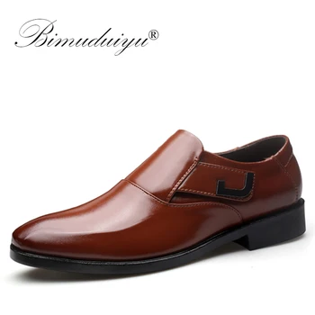 BIMUDUIYU Brand Spring Autumn Men Formal Wedding Shoes Men Business Dress Shoes Men Loafers Pointy Shoes Big Size 39-48
BIMUDUIYU Brand Spring Autumn Men Formal Wedding Shoes Men Business Dress Shoes Men Loafers Pointy Shoes Big Size 39-48