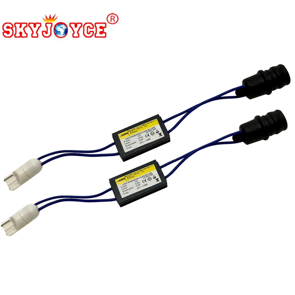 SKYJOYCE 1 Pair 168 194 W5W canbus decoder led load resistor NO error OCB warning canceller canbus T10 led decoder car style