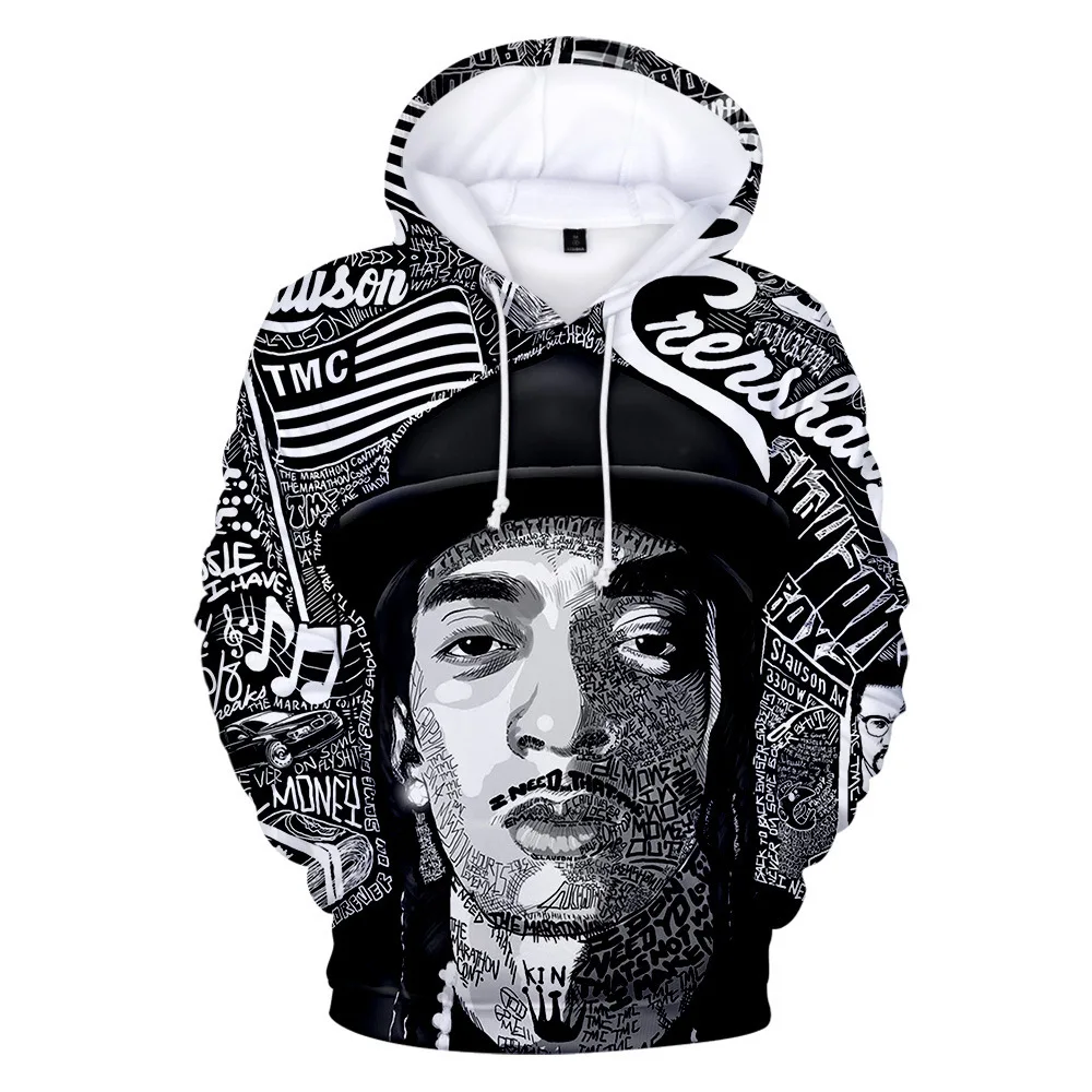 2019 Modis Nipsey Hussle 3D Off White Hoodies Women Men Sweatshirt Kpop Tops Casual Pullover Streetwear Moletom C040
2019 Modis Nipsey Hussle 3D Off White Hoodies Women Men Sweatshirt Kpop Tops Casual Pullover Streetwear Moletom C040