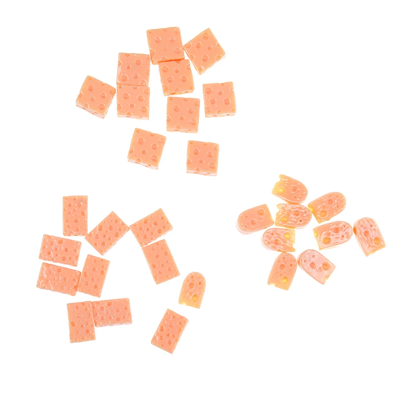 10pcs Cute 3D Simulation Cheese Resin Miniature Food Art Supply DIY Decorative Craft Scrapbooking 3 Styles
10pcs Cute 3D Simulation Cheese Resin Miniature Food Art Supply DIY Decorative Craft Scrapbooking 3 Styles