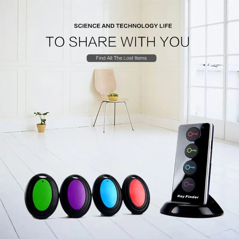4 in 1 Advanced Wireless Key Finder Remote Key Locator Phone Wallets Anti-Lost with Torch function 4 receivers and 1 dock
4 in 1 Advanced Wireless Key Finder Remote Key Locator Phone Wallets Anti-Lost with Torch function 4 receivers and 1 dock