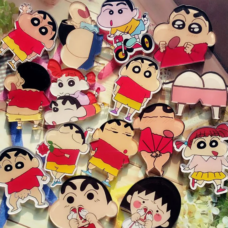 15 pcs/lot New Cartoon DIY Acrylic patch Crayon Shinchan Chibi Maruko Figurine crafts Phone case accessories kids figure toy
15 pcs/lot New Cartoon DIY Acrylic patch Crayon Shinchan Chibi Maruko Figurine crafts Phone case accessories kids figure toy