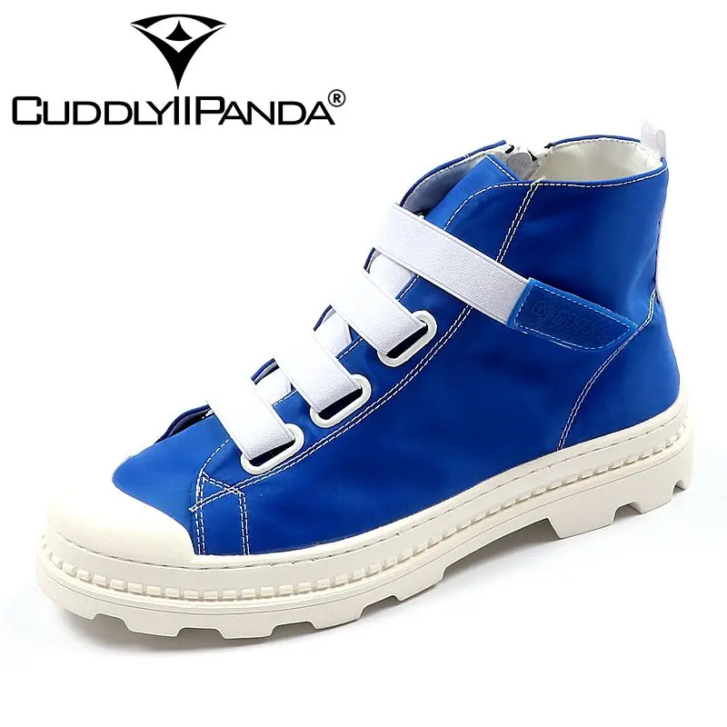 CuddlyIIPanda Luxury Brand 2019 Men High Top Fashion Casual Shoes Male Hook&Loop Breathable Blue Red Men Breathable Board Shoes
CuddlyIIPanda Luxury Brand 2019 Men High Top Fashion Casual Shoes Male Hook&Loop Breathable Blue Red Men Breathable Board Shoes