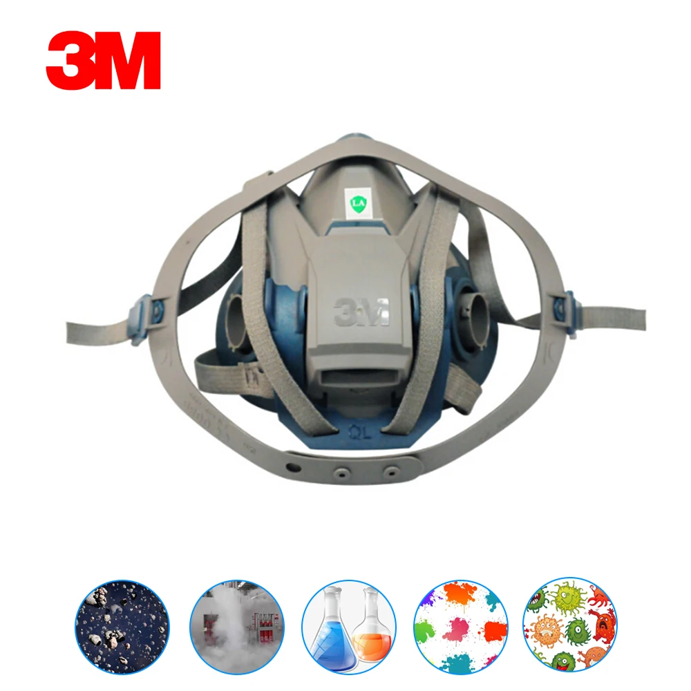 3M 6502 Organic Vapor Safety Respirator Gas Mask Respiratory Protective Dust Masks Paint Chemical Formaldehyde Anti Virus Work
3M 6502 Organic Vapor Safety Respirator Gas Mask Respiratory Protective Dust Masks Paint Chemical Formaldehyde Anti Virus Work