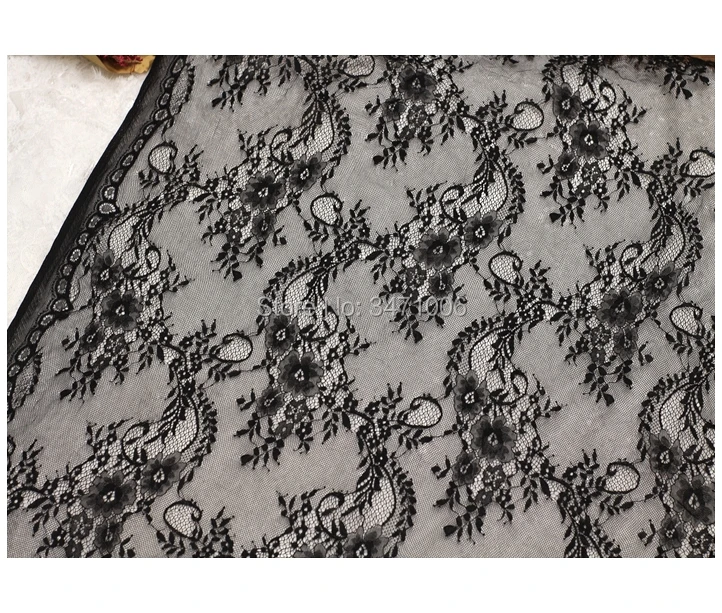 black white Eyelashs lace fabric Garment dress sewing fabric wide 1.5 meters Wedding background cloth DIY Home curtain fabric
black white Eyelashs lace fabric Garment dress sewing fabric wide 1.5 meters Wedding background cloth DIY Home curtain fabric