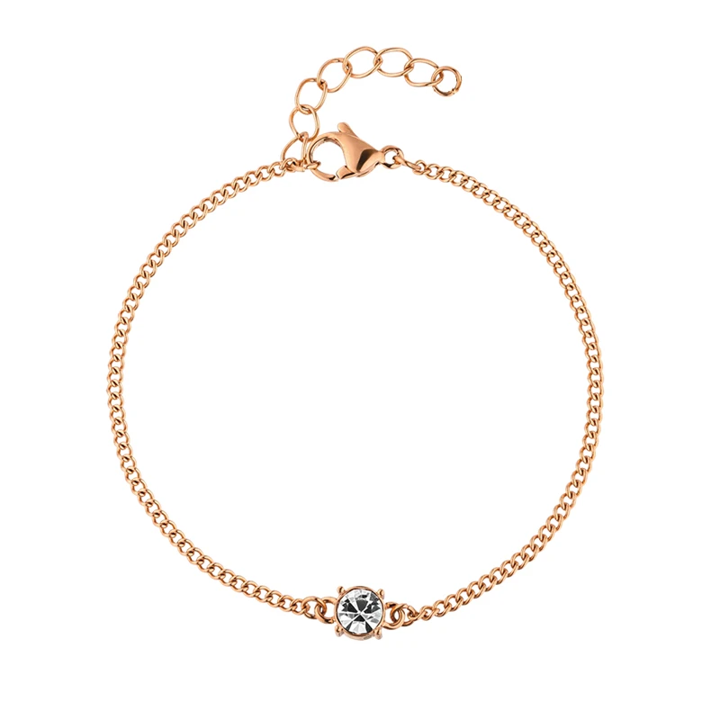 DIAMOND BRACELET ROSE GOLD