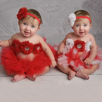 Princess Tutu Skirt with Flower Headband and Tops Fashion Newborn Photography Props Pettiskirt Costume Outfit TS069
Princess Tutu Skirt with Flower Headband and Tops Fashion Newborn Photography Props Pettiskirt Costume Outfit TS069