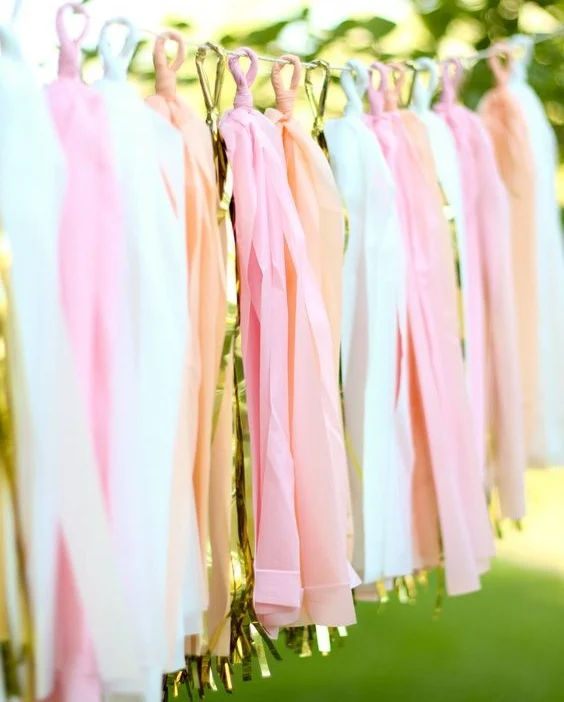 20pcs Gold Pink system Paper Tassel Garland Tissue Paper Fringe Bunting Wedding Nursery Baby Shower First Birthday Party
20pcs Gold Pink system Paper Tassel Garland Tissue Paper Fringe Bunting Wedding Nursery Baby Shower First Birthday Party