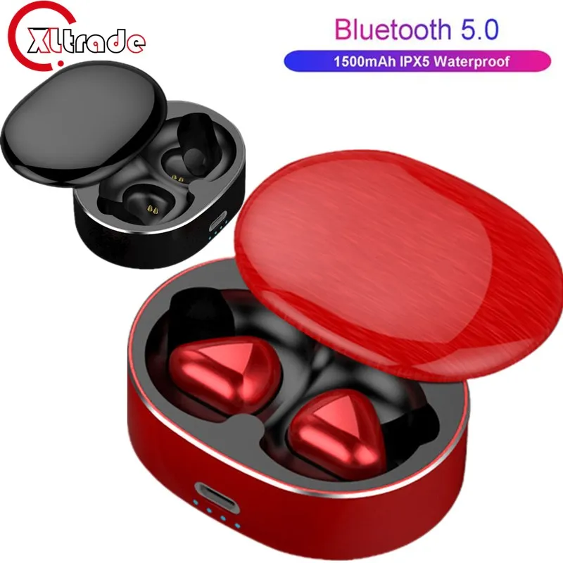 XLtrade T50 TWS Wireless Earphone stereo Bluetooth Headphone Sports Earbuds Gaming Handsfree Headset For Mobile Phone PK i7S i30
XLtrade T50 TWS Wireless Earphone stereo Bluetooth Headphone Sports Earbuds Gaming Handsfree Headset For Mobile Phone PK i7S i30
