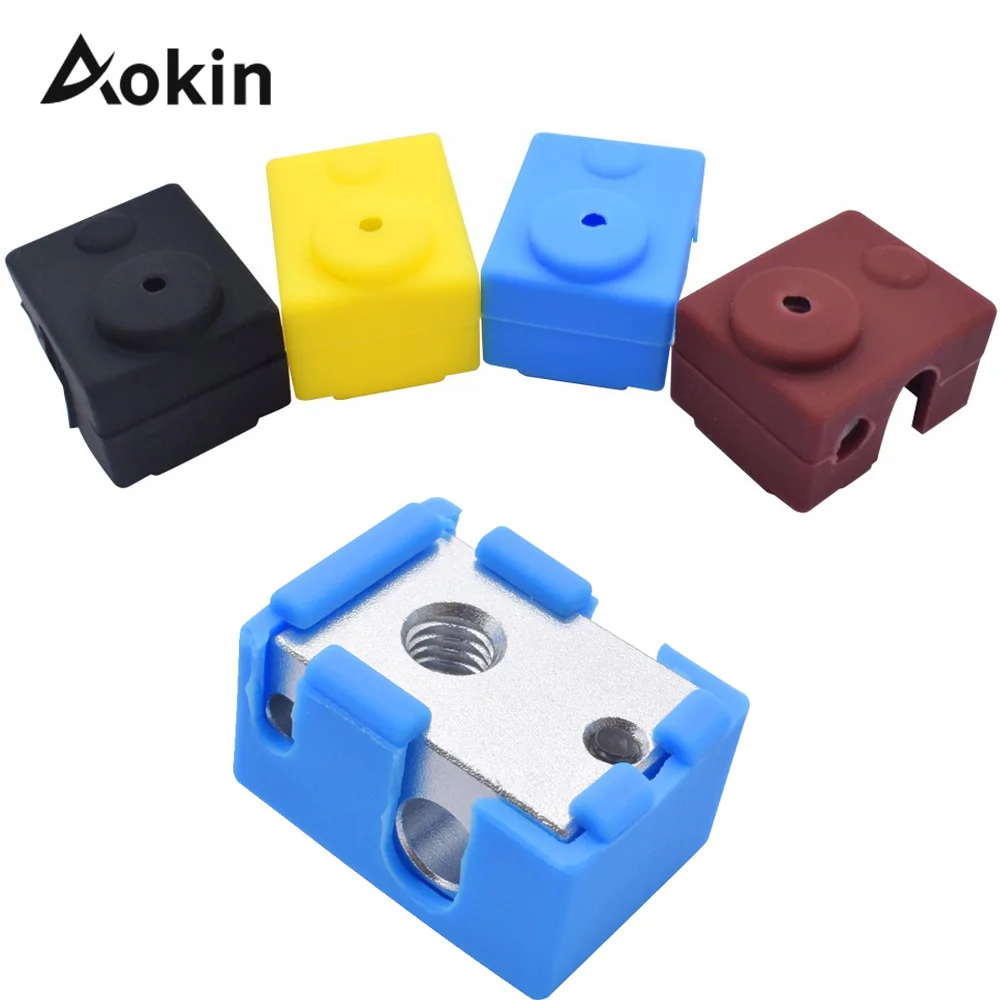 AOKIN V6 Silicone Sock 3D printer Support V6 Original J-head 1.75/3.0mm Bowden& direct Extruder RepRap Prusa i3 MK3 3D printer
AOKIN V6 Silicone Sock 3D printer Support V6 Original J-head 1.75/3.0mm Bowden& direct Extruder RepRap Prusa i3 MK3 3D printer