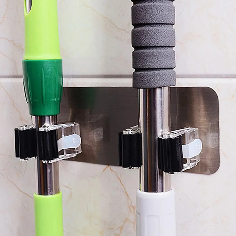 Mop Clamp Restroom Wall Hanging Mop Storage Holder Besom Holder Swab Folder Strong Leak Hook Swob Holder
Mop Clamp Restroom Wall Hanging Mop Storage Holder Besom Holder Swab Folder Strong Leak Hook Swob Holder