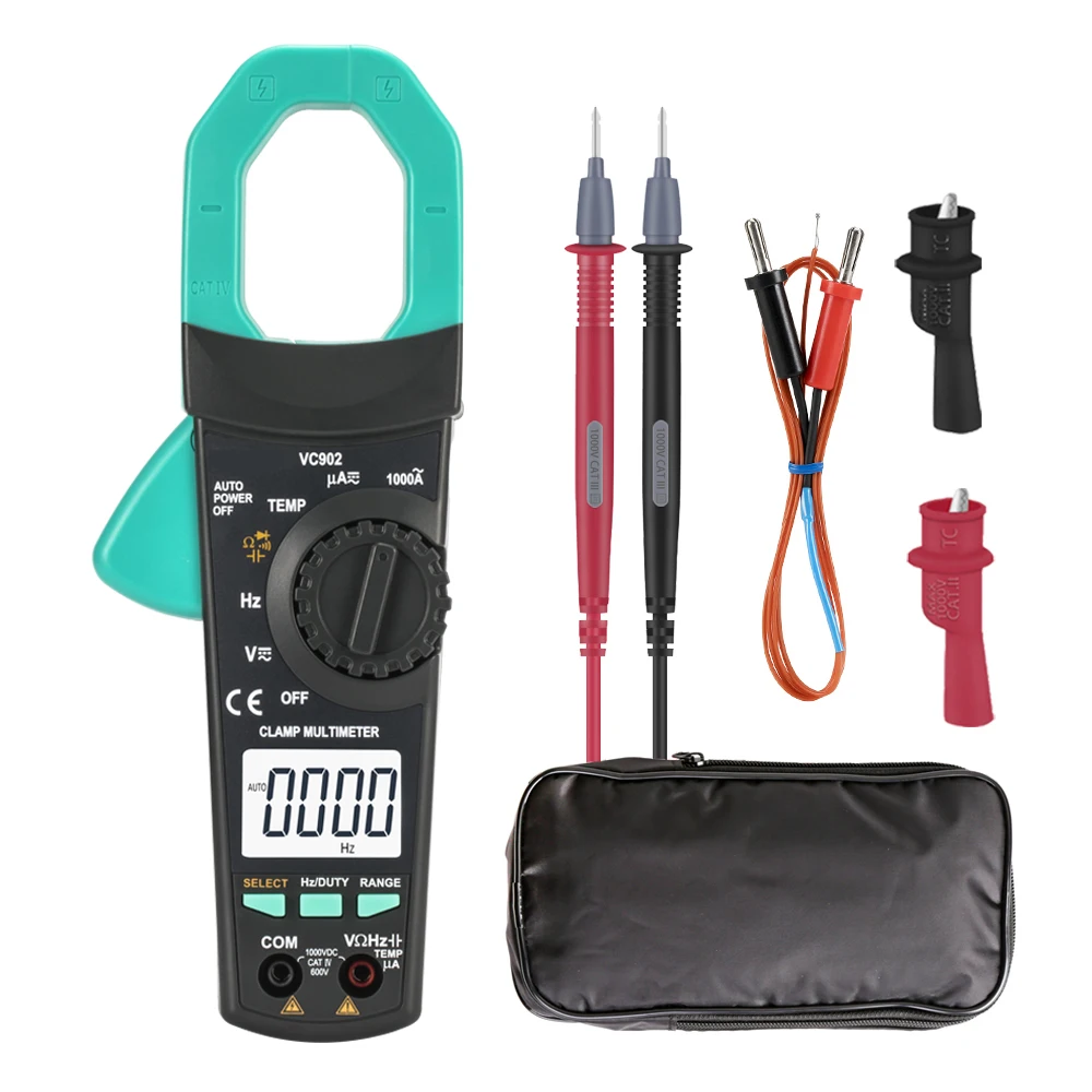 1000A Digital Multimeters Clamp Meter Trms Wireless AC/DC Current for Professional User
1000A Digital Multimeters Clamp Meter Trms Wireless AC/DC Current for Professional User