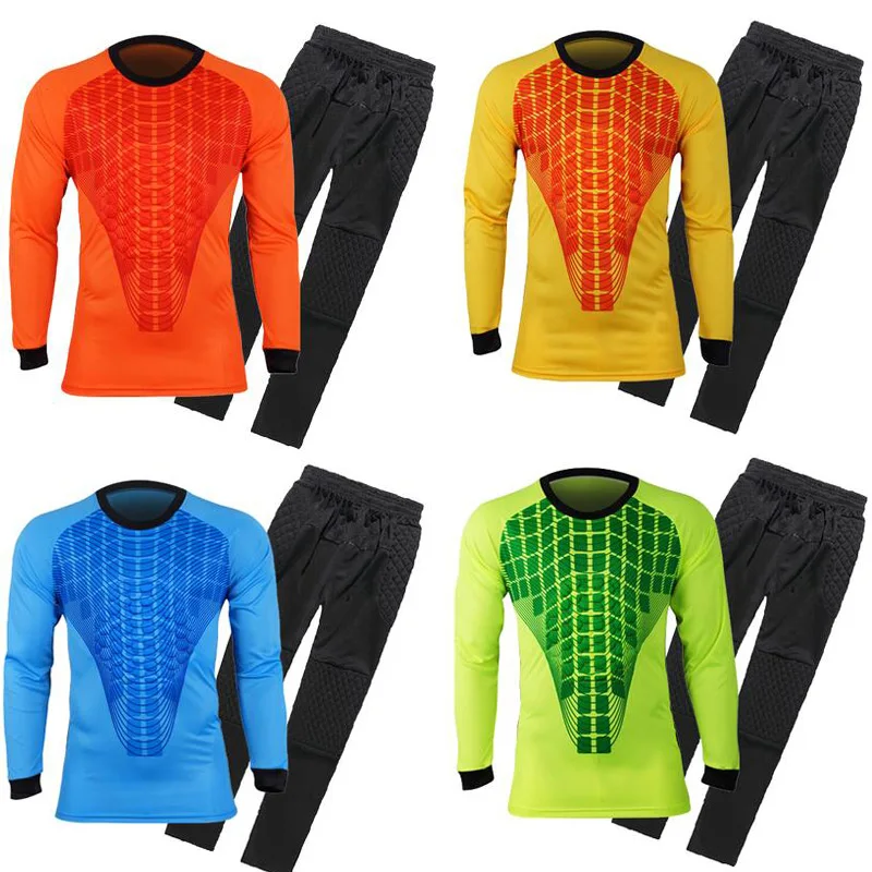 2019 Adult Soccer Goalkeeper Uniform Men Soccer Sets Football Goalkeeper Doorkeepers Shirt pants can print name and number
2019 Adult Soccer Goalkeeper Uniform Men Soccer Sets Football Goalkeeper Doorkeepers Shirt pants can print name and number
