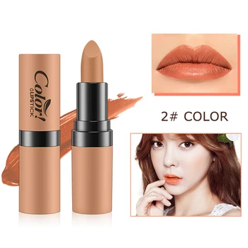 Lip Tint Sexy Matte Cosmetics Nude Brown Lipsticks Maquiagem 6 Color Water-Resistant Natural Makeup Lipstick Long Lasting
Lip Tint Sexy Matte Cosmetics Nude Brown Lipsticks Maquiagem 6 Color Water-Resistant Natural Makeup Lipstick Long Lasting