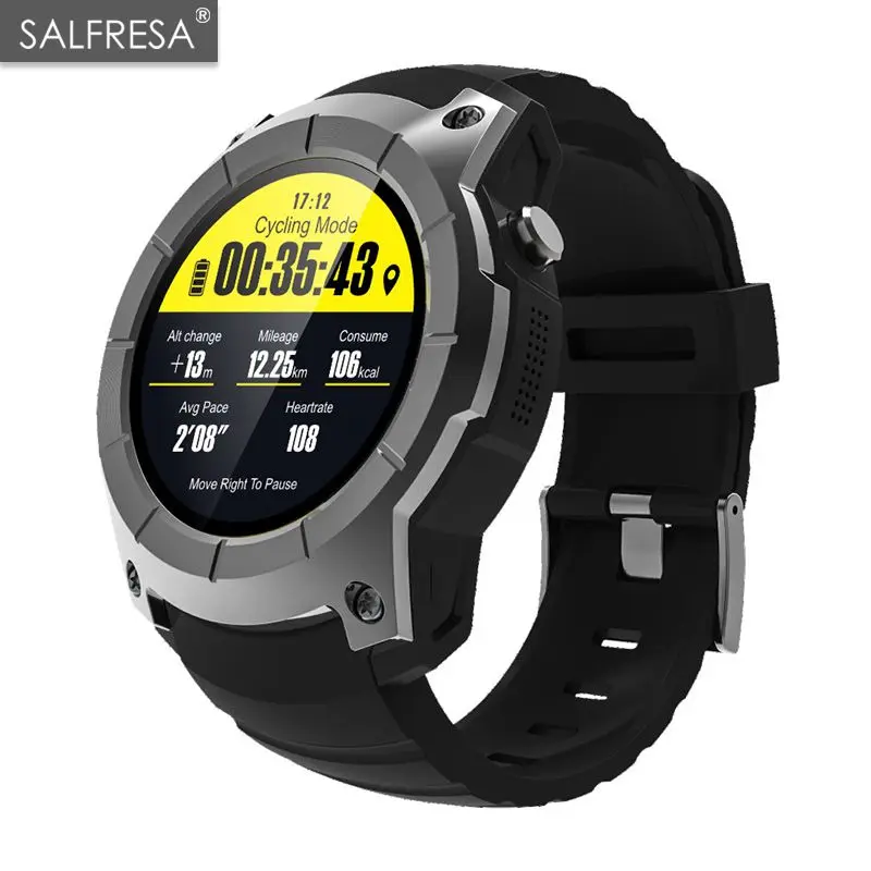 SALFRESA GPS Smart Watch S958 Pedometer Fitness Tracker Heart Rate Monitor Smartwatch Sports Waterproof Watch Support SIM TF
SALFRESA GPS Smart Watch S958 Pedometer Fitness Tracker Heart Rate Monitor Smartwatch Sports Waterproof Watch Support SIM TF