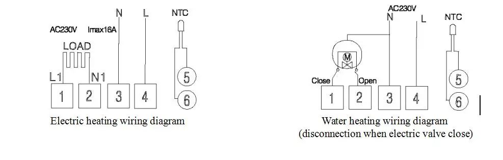 Programmable Anti Freezing Heating Thermostat Lcd Room