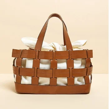 SUNNY BEACH Chic Woven Hollow Out Beach Bag Bucket Bag Handbags Vintage Bohemian Weave Boho Summer Bow Canvas Totes Bag
SUNNY BEACH Chic Woven Hollow Out Beach Bag Bucket Bag Handbags Vintage Bohemian Weave Boho Summer Bow Canvas Totes Bag