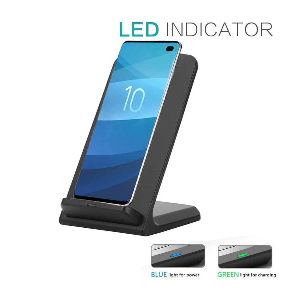 New Ergonomic Built-In intelligent Over Charge 10 W Qi Wireless Fast Charger Charging Pad Stand Dock Samsung Galaxy S10 S10 Plus
New Ergonomic Built-In intelligent Over Charge 10 W Qi Wireless Fast Charger Charging Pad Stand Dock Samsung Galaxy S10 S10 Plus