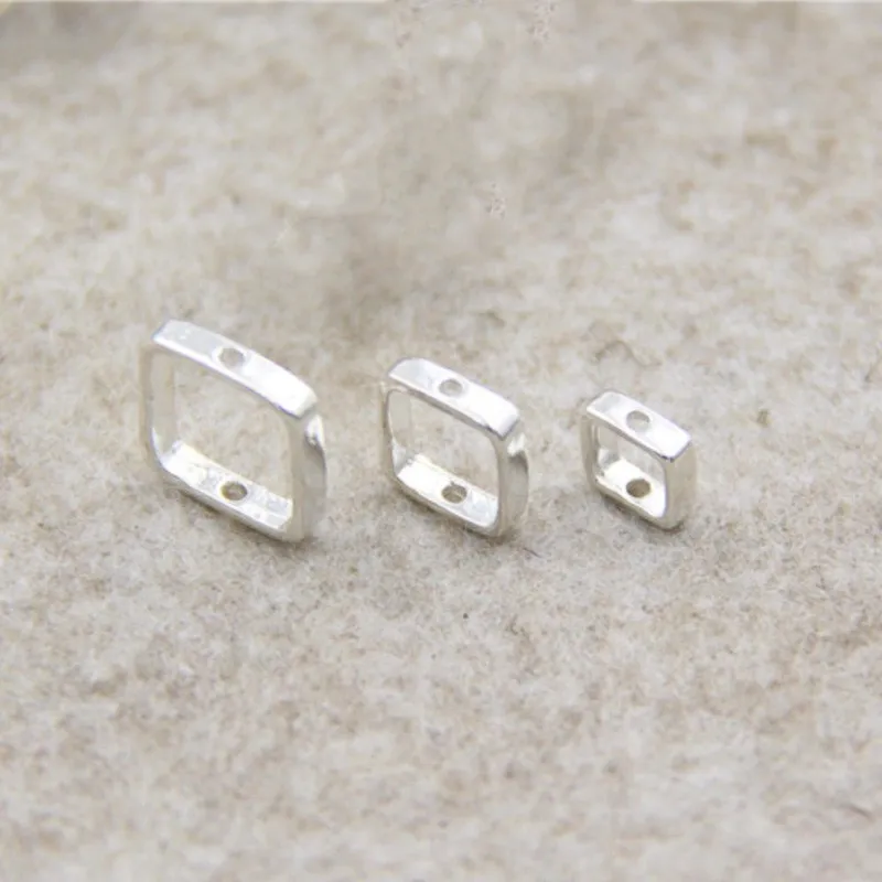 BASEHOME 2pcs Spacer Bead 925 Sterling Silver Spacer Beads Positioning Circle Jump Rings For Jewelry Making DIY
BASEHOME 2pcs Spacer Bead 925 Sterling Silver Spacer Beads Positioning Circle Jump Rings For Jewelry Making DIY