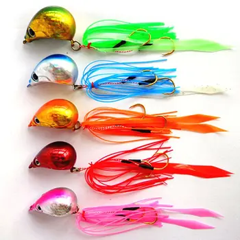 5 Pcs 100g/90g/80g/70g/60g/50g/40g Sea Fish Jig Lead Head with Hook Silicone Fake Beard Fishing Lure Baits Fishing Accessories 
5 Pcs 100g/90g/80g/70g/60g/50g/40g Sea Fish Jig Lead Head with Hook Silicone Fake Beard Fishing Lure Baits Fishing Accessories