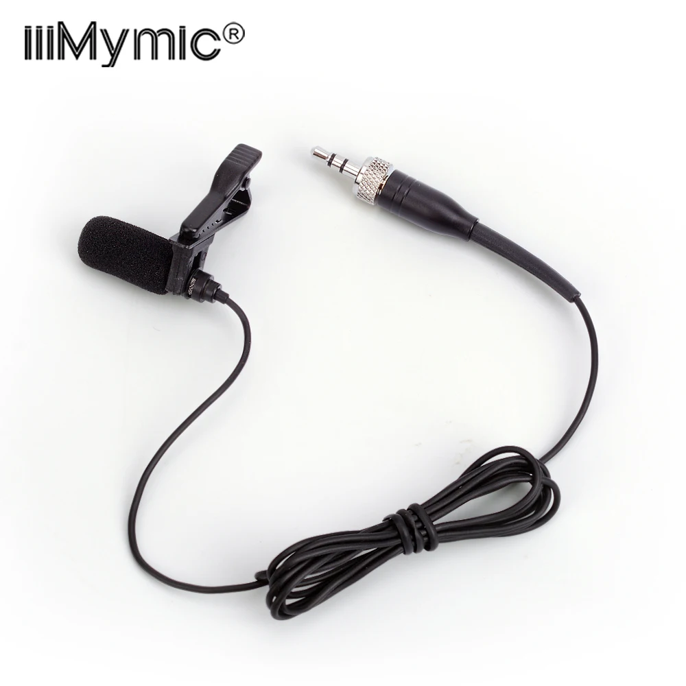 Large Sound-absorbing !! Professional Lapella Mini Condenser Microphone Clip Mic for Sennheiser Bodypack TRS 3.5mm Screw Jack
Large Sound-absorbing !! Professional Lapella Mini Condenser Microphone Clip Mic for Sennheiser Bodypack TRS 3.5mm Screw Jack