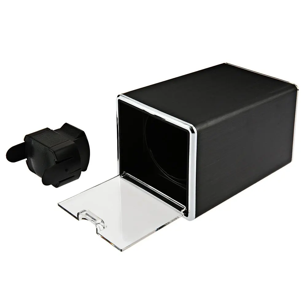 Automatic Rotation Watch Winder Display Box Transparent Cover Jewelry Storage Organizer with US Plug
Automatic Rotation Watch Winder Display Box Transparent Cover Jewelry Storage Organizer with US Plug