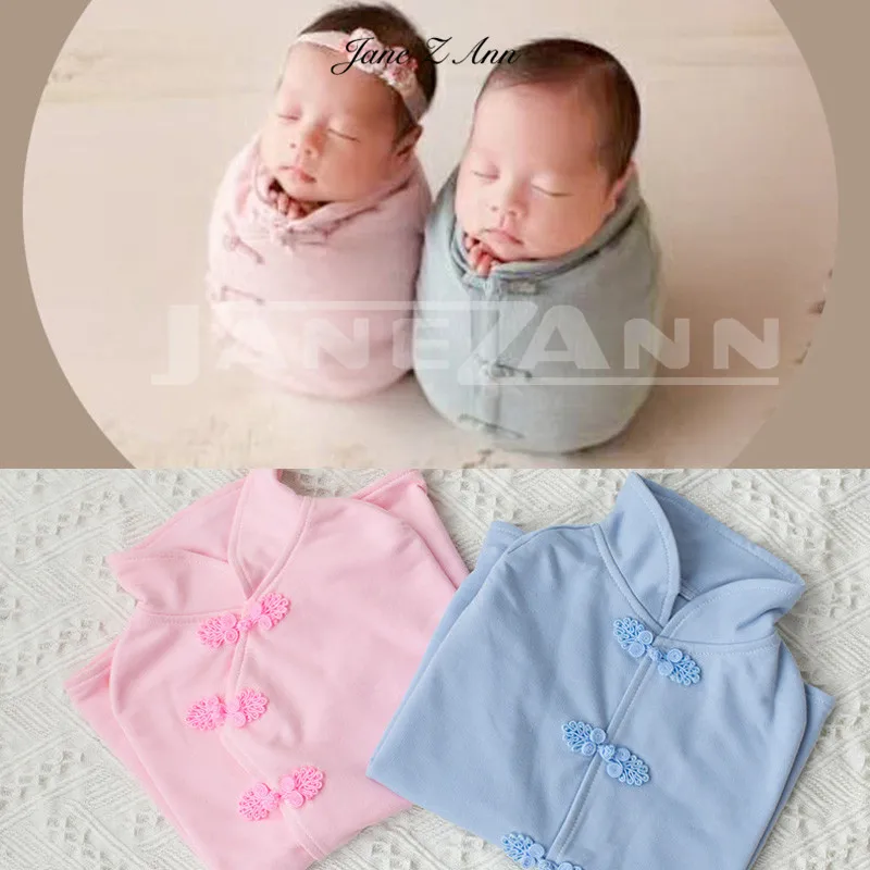 Jane Z Ann Baby picture props newborn baby photography outfits Chinese ancient style clothes pink blue qipao clothes
Jane Z Ann Baby picture props newborn baby photography outfits Chinese ancient style clothes pink blue qipao clothes