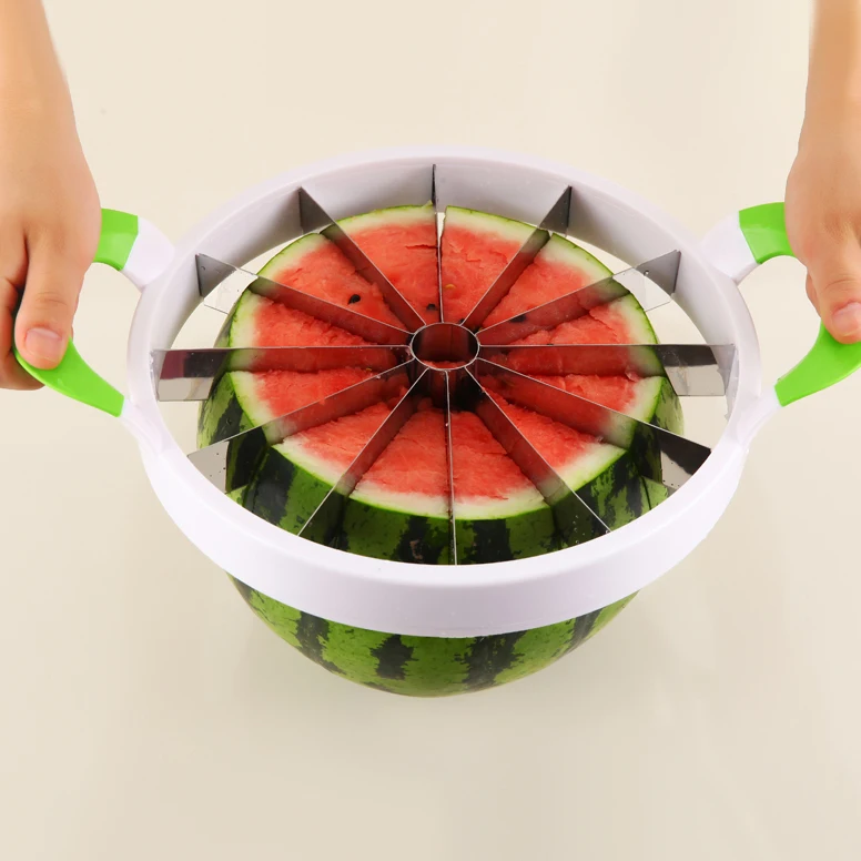 German grade stainless steel thicker Queen watermelon fruit slicer cut fruit device fruit cutter separator
German grade stainless steel thicker Queen watermelon fruit slicer cut fruit device fruit cutter separator