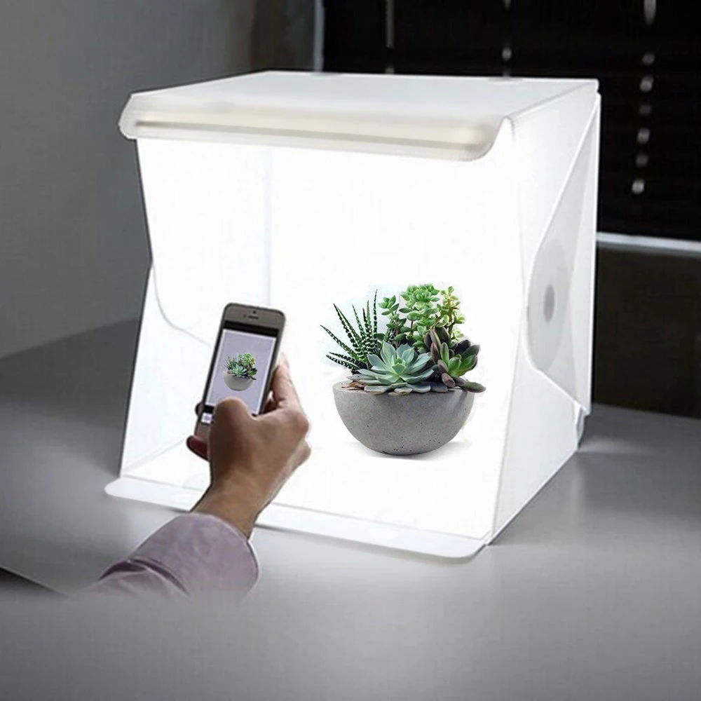 Mini Folding Lightbox Photography Studio Softbox LED Light Soft Box Camera Photo Background Box Lighting Tent Kit DROP SHIPPING
Mini Folding Lightbox Photography Studio Softbox LED Light Soft Box Camera Photo Background Box Lighting Tent Kit DROP SHIPPING