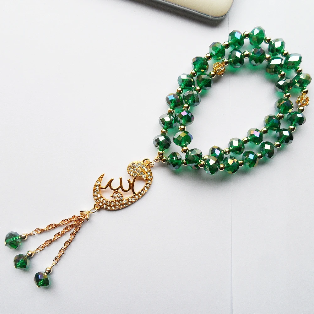Malachite green crystal Muslim pendant accessories tasbih prayer beads bracelet jewelry,stretch Muslim strand bracelets gift
Malachite green crystal Muslim pendant accessories tasbih prayer beads bracelet jewelry,stretch Muslim strand bracelets gift