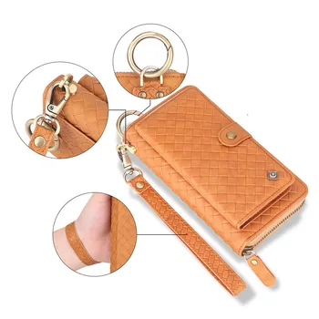 Luxury Woven Leather Zipper Wallet Case For iPhone XS Max XR XS X 6 6S 7 8 Plus Multi-Function Handbag Magnetic Phone Cover Case
Luxury Woven Leather Zipper Wallet Case For iPhone XS Max XR XS X 6 6S 7 8 Plus Multi-Function Handbag Magnetic Phone Cover Case