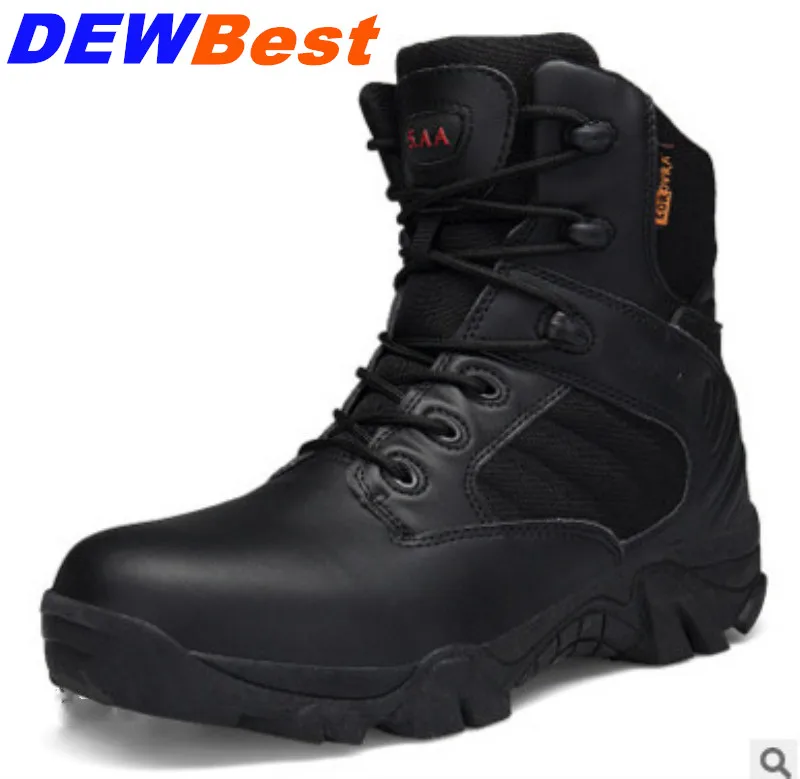 Men Military Tactical Boots Winter Leather Black Special Force Desert Ankle Combat Boots Safety Work Shoes Army Boots
Men Military Tactical Boots Winter Leather Black Special Force Desert Ankle Combat Boots Safety Work Shoes Army Boots