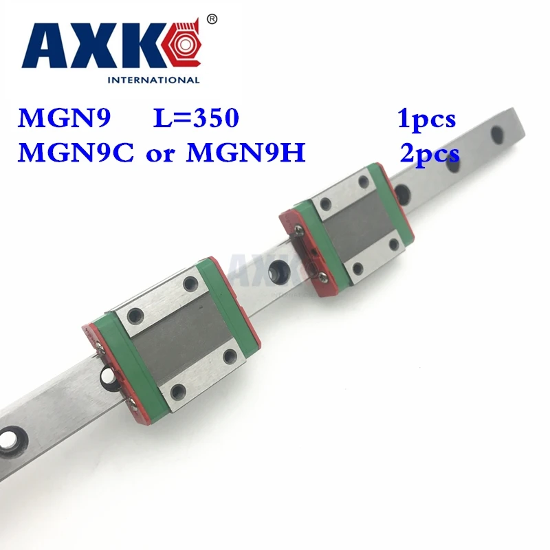 2021 Axk Linear Rail Cnc Router Parts Mgn9 9mm Miniature Linear Slide Set: 1pcs L- 350mm Rail With 2pcs Mgn9h Block Carriage
2021 Axk Linear Rail Cnc Router Parts Mgn9 9mm Miniature Linear Slide Set: 1pcs L- 350mm Rail With 2pcs Mgn9h Block Carriage