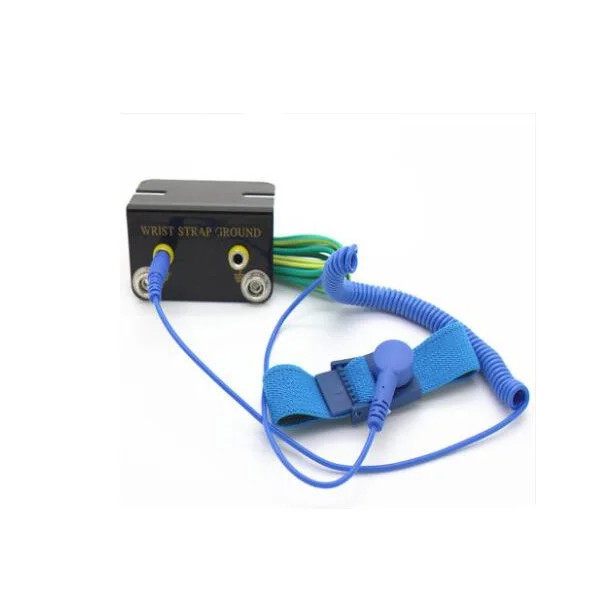 NOVFIX Anti Static Socket L Shaped ESD Ring Durable Green Mayitr Terminal Cable Ground for Wrist Strap Table Mats
NOVFIX Anti Static Socket L Shaped ESD Ring Durable Green Mayitr Terminal Cable Ground for Wrist Strap Table Mats