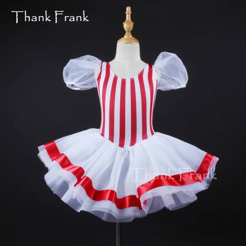 Puff Sleeve Stripe Ballet Tutu Dress Girls Adult Romantic Dance Costume Thank Frank C393
Puff Sleeve Stripe Ballet Tutu Dress Girls Adult Romantic Dance Costume Thank Frank C393