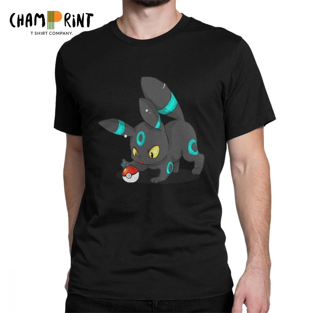 Shiny Umbreon Pokeball Pokemon T-Shirt Pikachu Anime T Shirts for Men Pure Cotton Novelty Tee Shirt Short Sleeve Clothing 6XL
Shiny Umbreon Pokeball Pokemon T-Shirt Pikachu Anime T Shirts for Men Pure Cotton Novelty Tee Shirt Short Sleeve Clothing 6XL