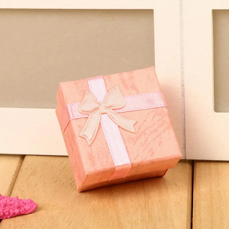 Jewery Organizer Box Rings/Earrings Storage Small Gift Box DIY craft Fashion Colorful 4*4cm bowknot colorful wh
Jewery Organizer Box Rings/Earrings Storage Small Gift Box DIY craft Fashion Colorful 4*4cm bowknot colorful wh