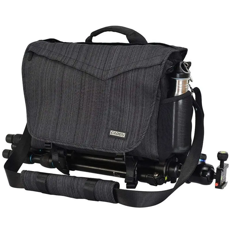 CADeN DSLR Camera Bag Shoulder Messenger Bag for Canon Nikon Camera 3 Lens 14 Inch Laptop
CADeN DSLR Camera Bag Shoulder Messenger Bag for Canon Nikon Camera 3 Lens 14 Inch Laptop