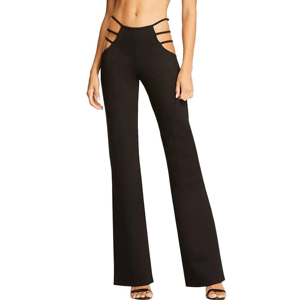 Women Plus Size High Waist Pants Womens Summer Bandage Casual Loose Flared Pants Elastic Waist Wide Leg Pants Women Trousers
Women Plus Size High Waist Pants Womens Summer Bandage Casual Loose Flared Pants Elastic Waist Wide Leg Pants Women Trousers