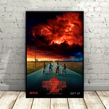 Stranger Things Art Canvas Poster Movie poster Wall Pictures for Living Room No Frame
Stranger Things Art Canvas Poster Movie poster Wall Pictures for Living Room No Frame