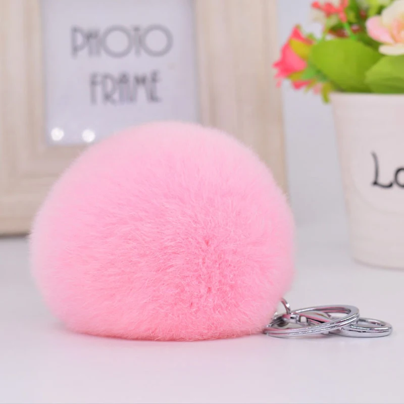 8cm Fluffy Rabbit Fur Ball Pom Pom Keychain Bunny Fur Llavero Pompon Keyring Sleutelhanger Pom Pom Charm Bag Pendant Porte Clef
8cm Fluffy Rabbit Fur Ball Pom Pom Keychain Bunny Fur Llavero Pompon Keyring Sleutelhanger Pom Pom Charm Bag Pendant Porte Clef