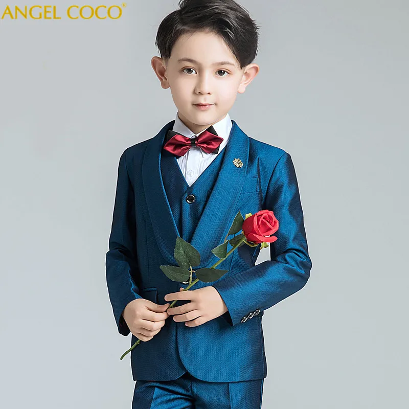 6 Piece (Suit Pants Bow Tie Shirt Vest Brooch) Children Blazer Set Costume Enfant Garcon Mariage Boys Suits For Wedding
6 Piece (Suit Pants Bow Tie Shirt Vest Brooch) Children Blazer Set Costume Enfant Garcon Mariage Boys Suits For Wedding