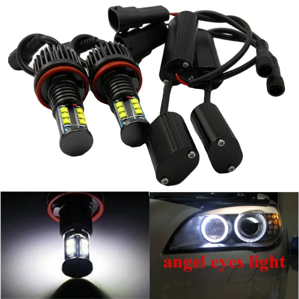 2x Utral-bright 120W H8 LED Angel Eyes Halo Ring Light Bulbs LED Marker for BMW E92 E87 750Li 760Li 740Li BMW F01 F02 7-Series
2x Utral-bright 120W H8 LED Angel Eyes Halo Ring Light Bulbs LED Marker for BMW E92 E87 750Li 760Li 740Li BMW F01 F02 7-Series