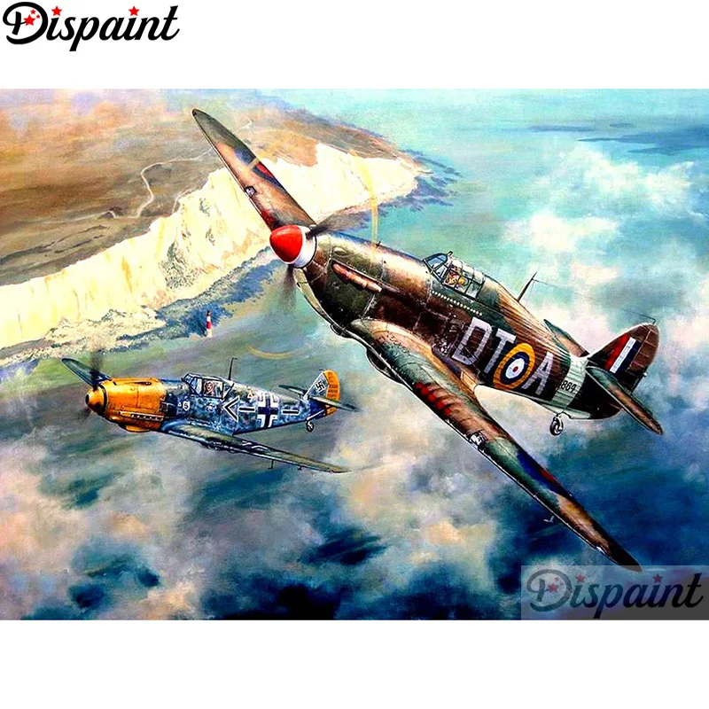 Dispaint Full Square/Round Drill 5D DIY Diamond Painting "Combat plane scenery"3D Embroidery Cross Stitch Home Decor Gift A18932
Dispaint Full Square/Round Drill 5D DIY Diamond Painting "Combat plane scenery"3D Embroidery Cross Stitch Home Decor Gift A18932